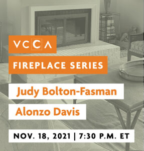 Image of fireplace at VCCA